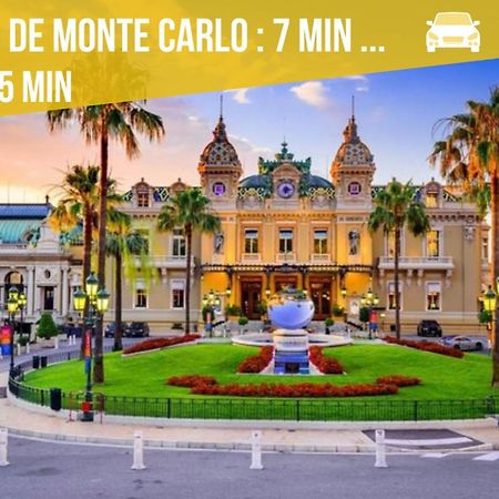 Appartement Moderne Climatise Monaco Vue Mer Cap-d'Ail Esterno foto
