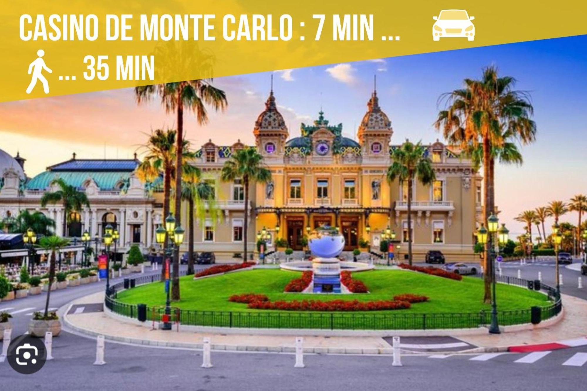 Appartement Moderne Climatise Monaco Vue Mer Cap-d'Ail Esterno foto